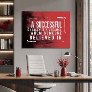 Tablou Motivational - A Successful Person