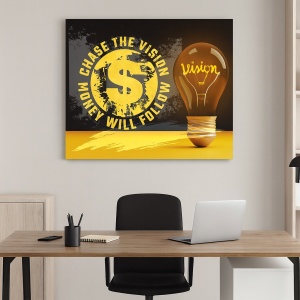 Tablou Motivational - Chase the vision