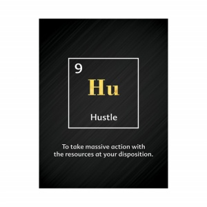 Tablou Motivational - Hustle - Img 3