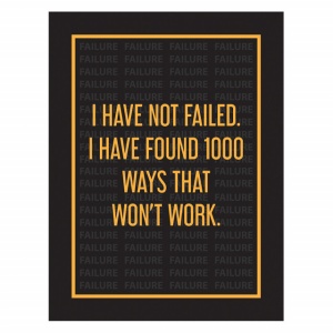 Tablou Motivational - I Have Not Failed - Img 4