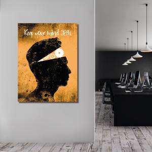 Tablou Motivational - Keep your mind open - Img 4