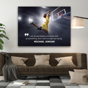 Tablou Motivational - Michael Jordan quote - Img 2