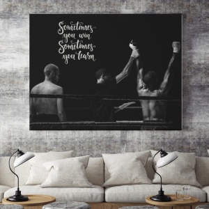 Tablou Motivational - Sometimes You Win, Sometimes You Learn - Img 4