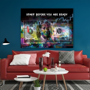 Tablou Motivational - Start before you are ready - Img 4