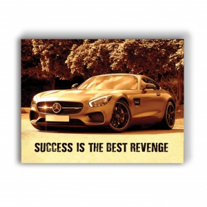 Tablou Motivational - Success Is The Best Revenge - Img 3