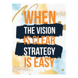 Tablou Motivational - When The Vision Is Clear - Img 4