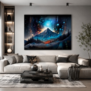 Tablou Snowy mountain