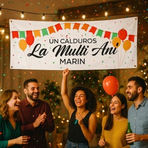 Banner personalizat - un calduros La Multi Ani - Img 7