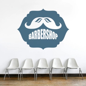 Barbershop (minimalist vintage sign) - Img 3
