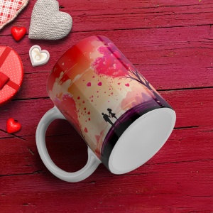 Cana Valentine's Day - Cuplu la apus (efect de pictura) - Img 3