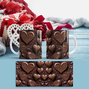 Cana Valentine's Day - Dark Chocolate Hearts - Img 2