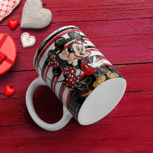 Cana Valentine's Day - Minnie kissing Mickey