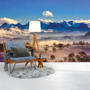 Foto tapet Mountains in white - Img 3