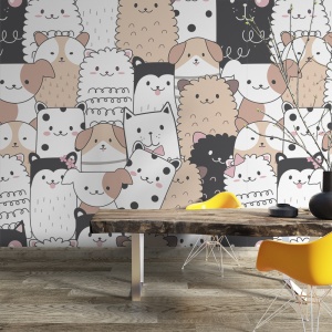 Fototapet - Cute pets (FTD1000285)
