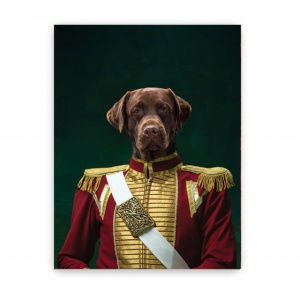Portret Personalizat Cu Poza Ta - Napoleon (Animal De Companie) - Img 4