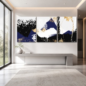 Set Tablouri Canvas - Abstract Contrasts