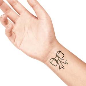 Ștampilă ceramică tatuaje temporare LaDot Cosmetics, L – Fundă - Img 9
