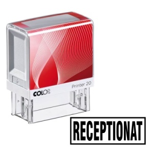 Stampila model RECEPTIONAT