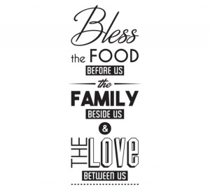 Sticker Bucatarie - Bless the food - Img 2