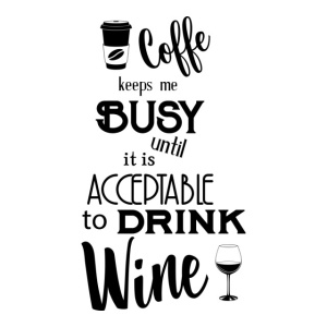 Sticker De Perete Coffee And Wine - Img 3