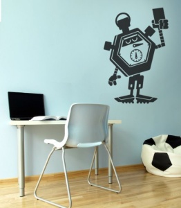 Sticker De Perete Cronometru