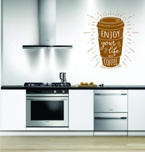 Sticker De Perete Enjoy Your Life With Coffee - Img 2