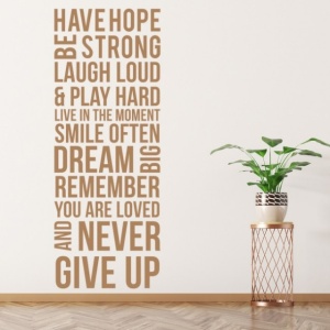 Sticker de Perete Have Hope - Img 2