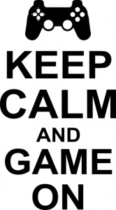 Sticker De Perete Keep Calm And Game On - Img 2