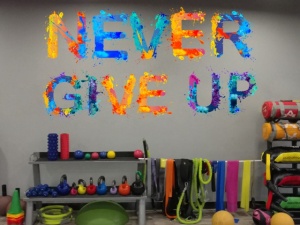 Sticker De Perete Never Give Up - Img 3
