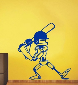 Sticker De Perete Robotel Cu Bata