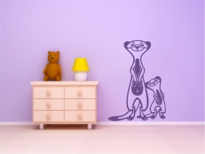 Sticker De Perete Suricate - Img 2