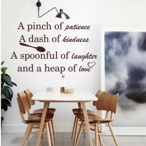 Sticker De Perete Text Motivational Bucatarie