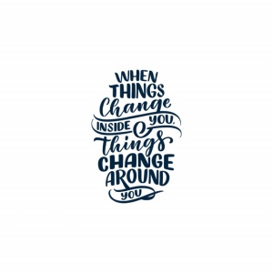 Sticker De Perete When Things Change - Img 3