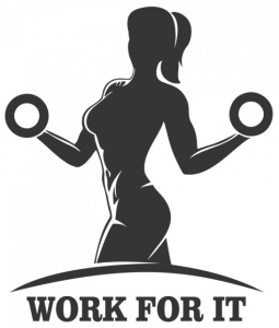 Sticker De Perete Work For It - Img 6