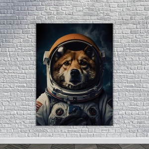 Tablou Animale Fantastice - Astro Dog