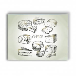 Tablou Bucatarie - All About Cheese - Img 3