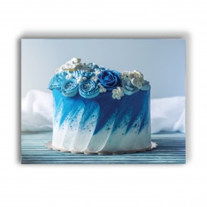 Tablou Bucatarie - Blue Cake - Img 3