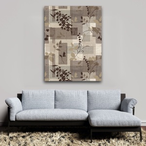 Tablou canvas - Brown Patches and Leaves (Floral 109) - Img 5