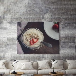 Tablou Canvas Iaurt Si Cereale - Img 4