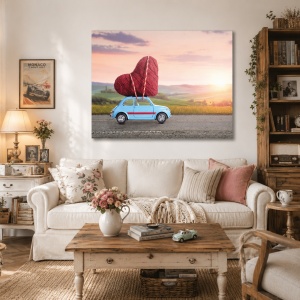 Tablou Canvas Love Trip