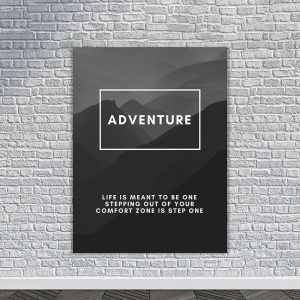 Tablou Canvas Motivational - Adventure (definition) - Img 4