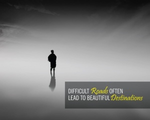 Tablou Canvas Motivational - Difficult Roads - Img 4