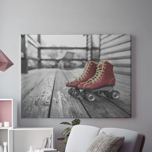 Tablou Canvas Patine Cu Rotile