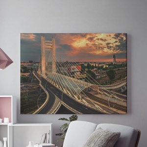 Tablou Canvas Pod Peste Bucuresti