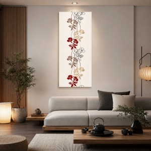 Tablou canvas - Sketched Flowers (Floral 069)