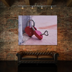 Tablou Canvas The Key To My Heart - Img 3