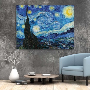 Tablou Canvas "The Starry Night" - Noapte înstelată