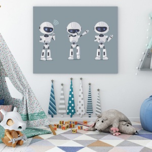 Tablou Copii - Robots