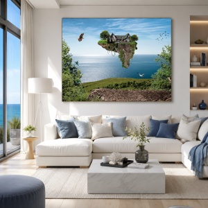 Tablou Floating house