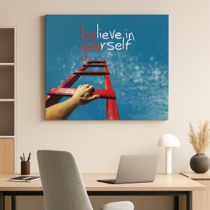 Tablou Motivational - Believe in yourself (scara) - Img 5